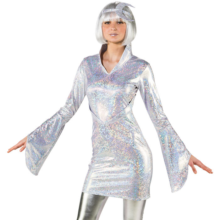 Damen-Kostm Mond-Kleid irisierend, Gr. 34-36 Bild 2