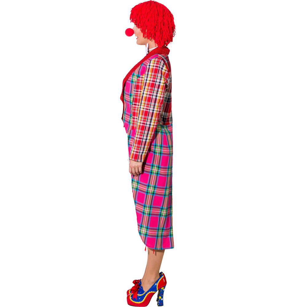 Damen-Kostüm Patchwork Frack Clown, Gr. 46-48 Bild 2