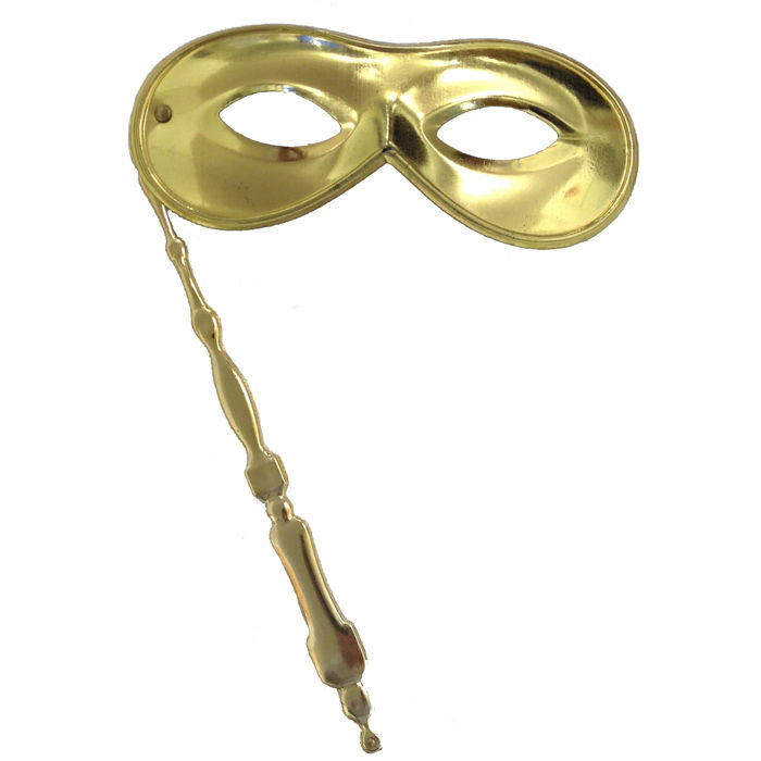 SALE Qualitäts-Maske Lorgnette, gold