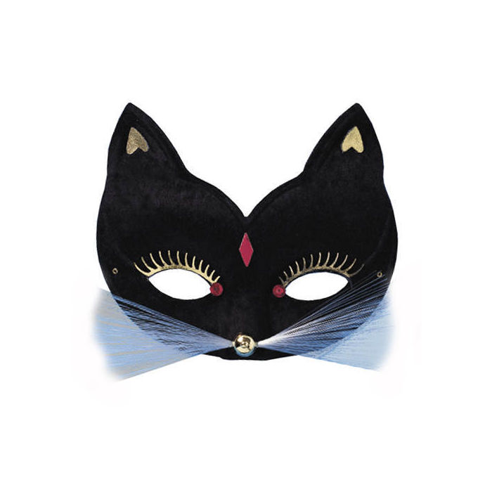 SALE Qualitäts-Maske Katze Baghera, schwarz