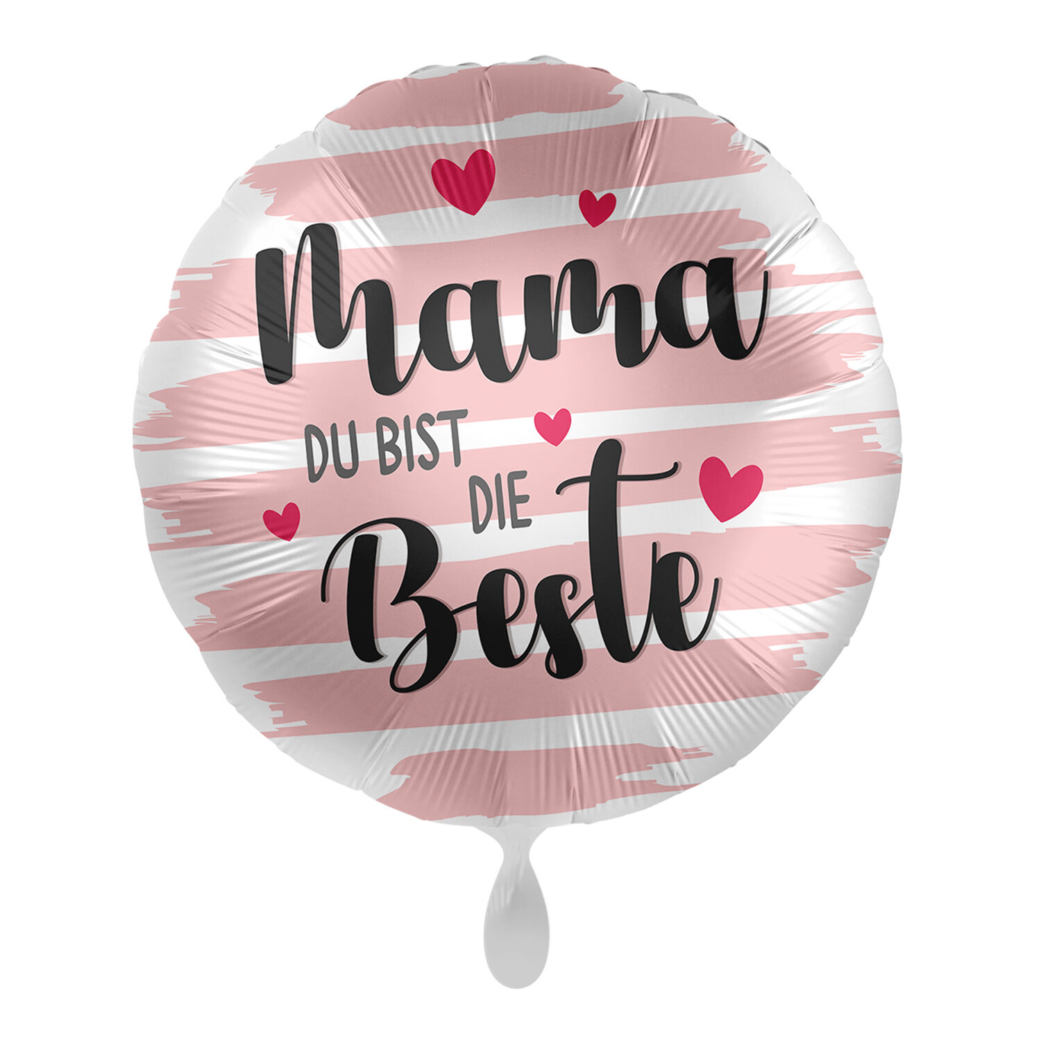 NEU Folienballon - Mama du bist die Beste - ca. 45cm Durchmesser