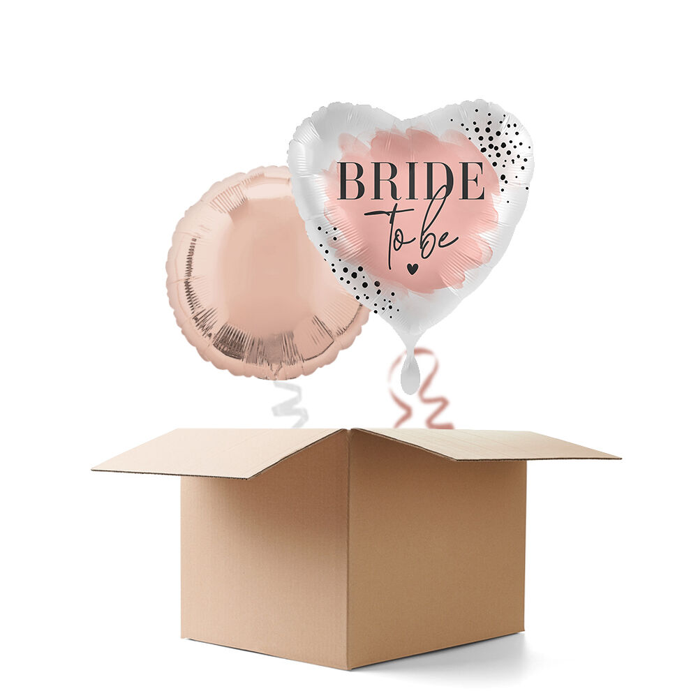 NEU Ballongre Bride to be, 2 Ballons