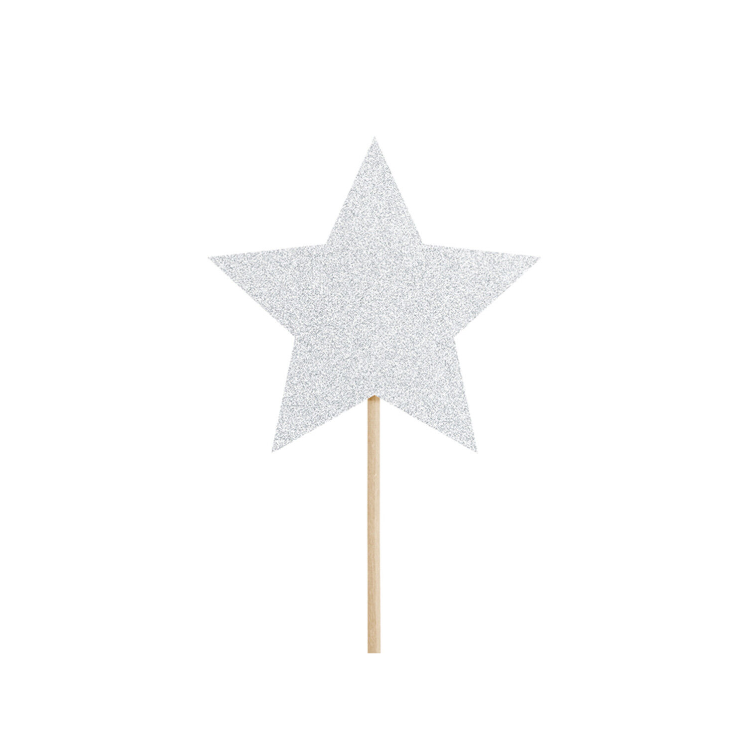 Kuchenstecker / Tortenaufsatz / Cupcake-Topper Einhorn - Sterne - 6 St�ck Bild 2