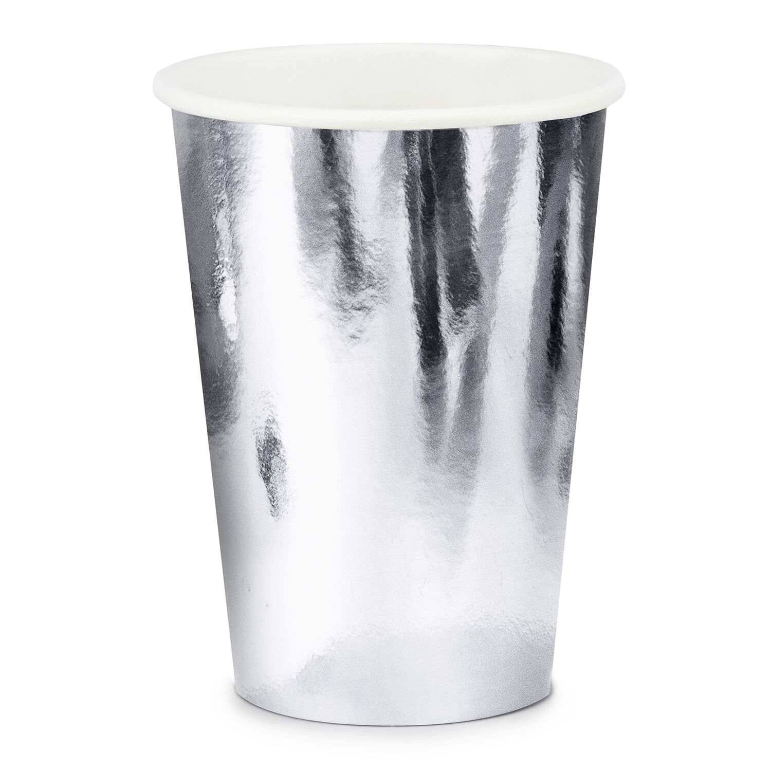 Pappbecher - Silber, 220ml, 6 St�ck