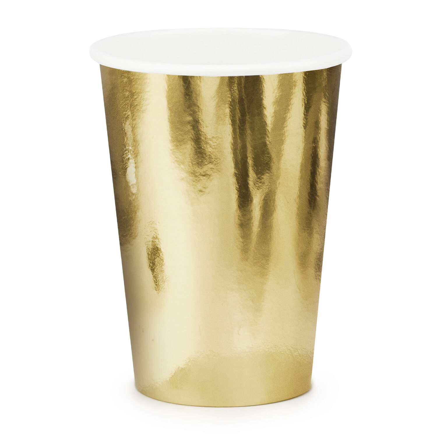 Pappbecher - Gold, 220ml, 6 St�ck