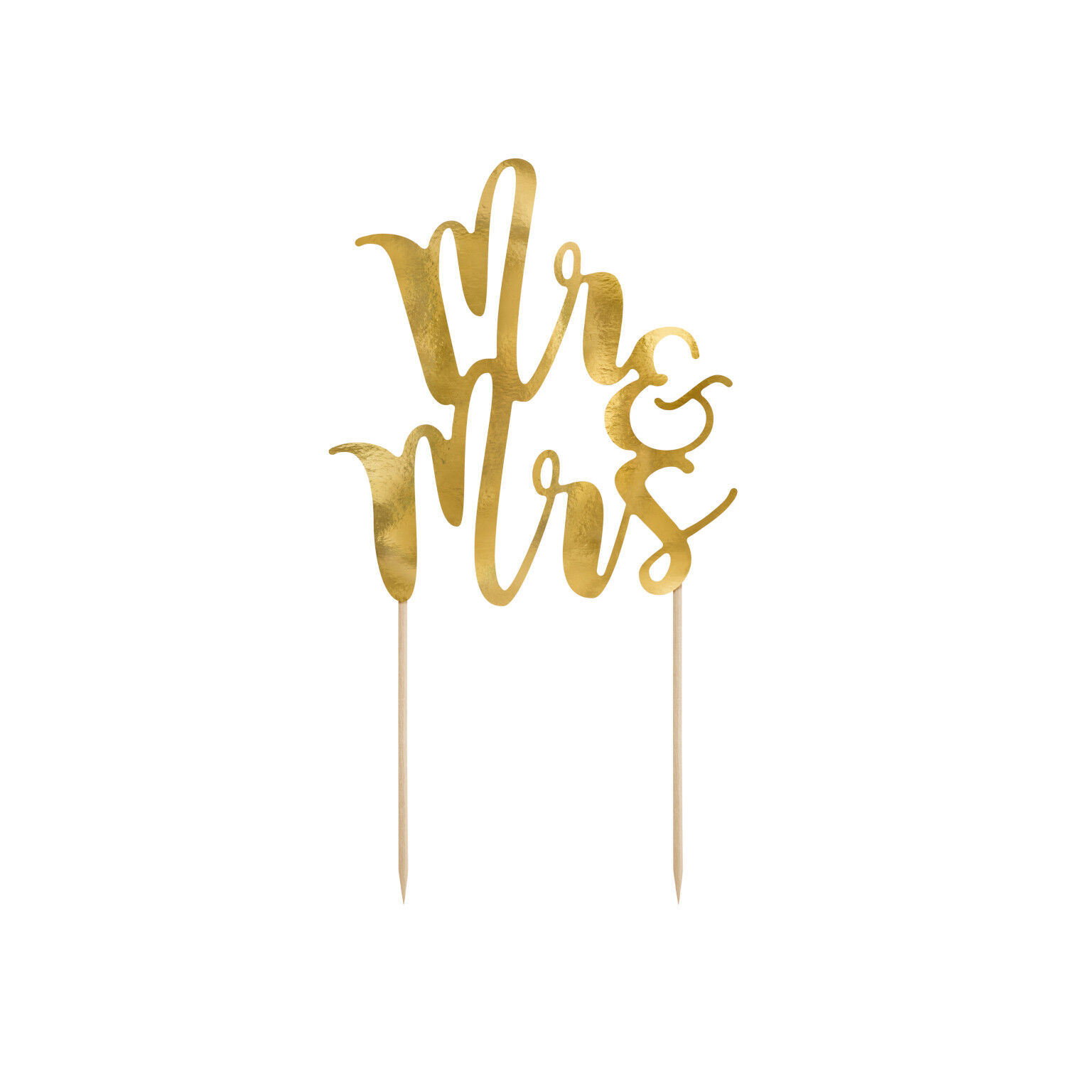 Kuchenstecker / Tortenaufsatz / Cake-Topper Mr und Mrs � ca. 25,5 cm