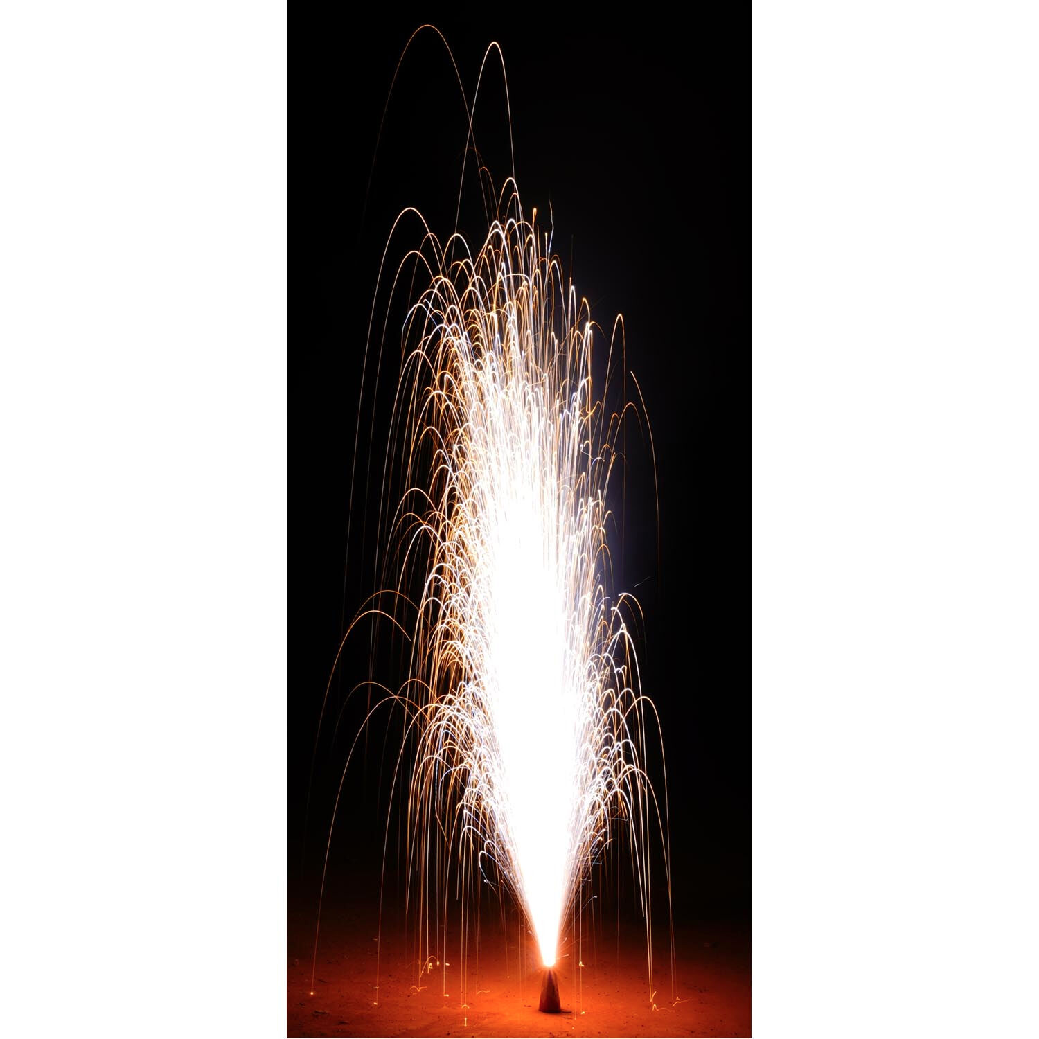 NEU Feuerwerk Sommer-Fontänen Vulkane, 5er Pack Bild 2