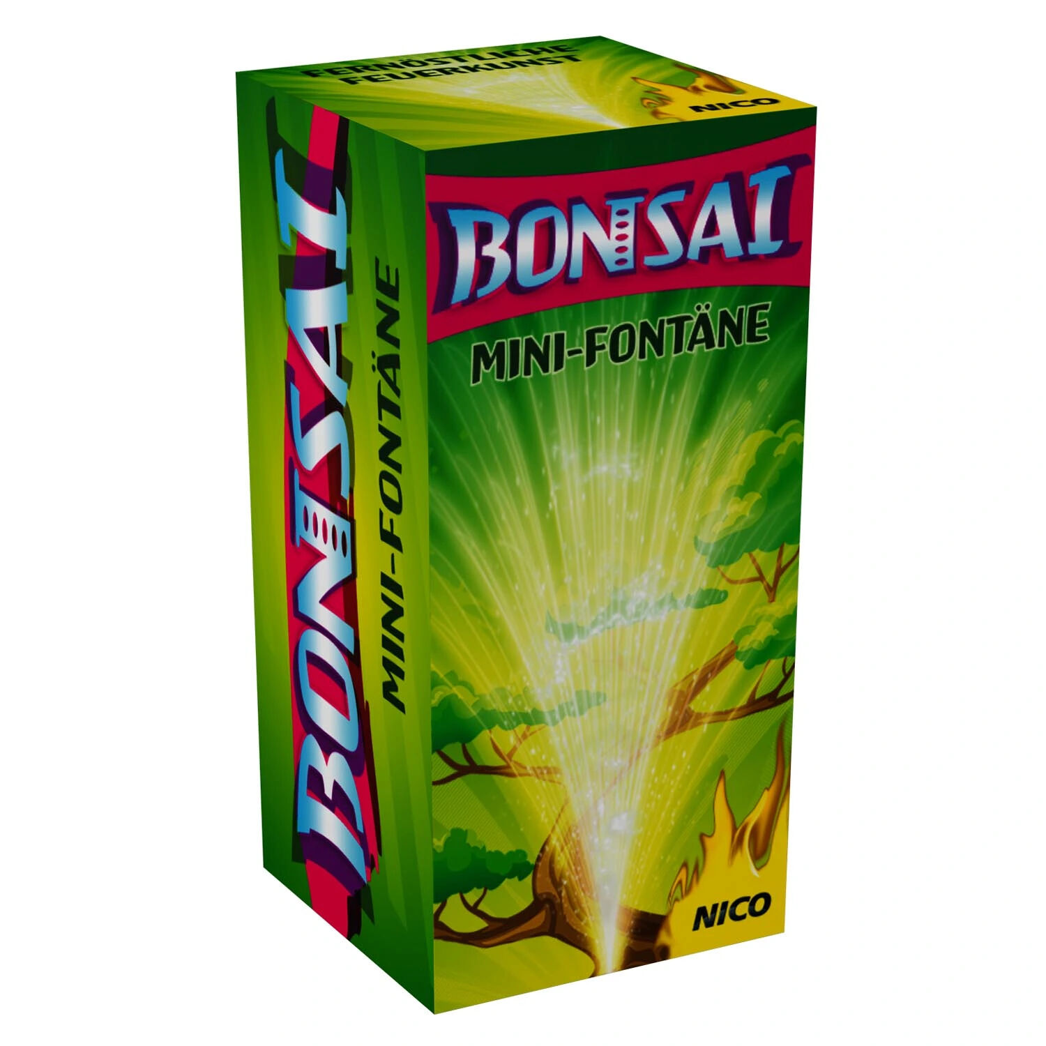 NEU Feuerwerk / Kinder- & Jugendfeuerwerk, Bonsai Mini-Fontne, Packung mit 1 Stck