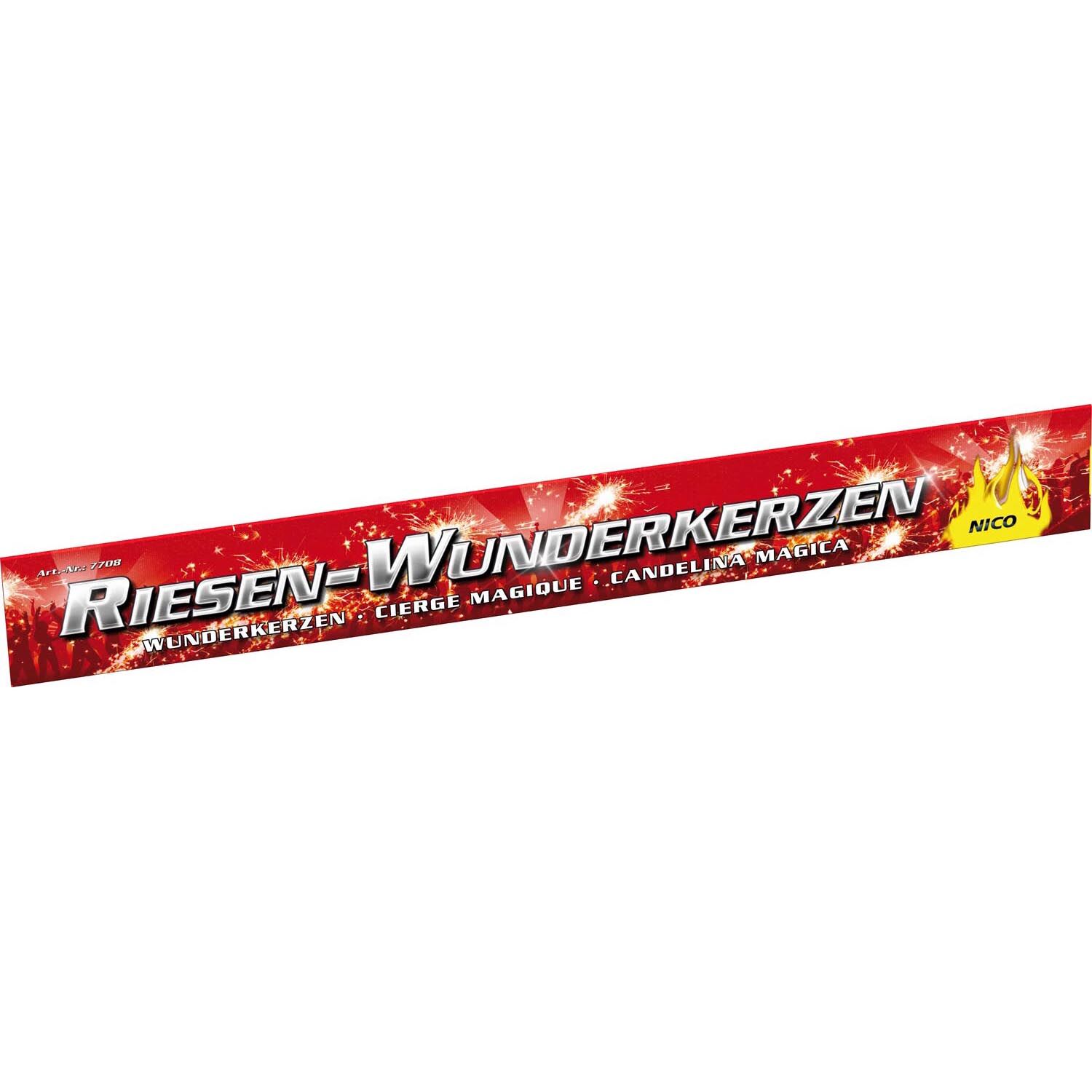 NEU Riesen-Wunderkerzen, 45cm, 5er-Schachtel