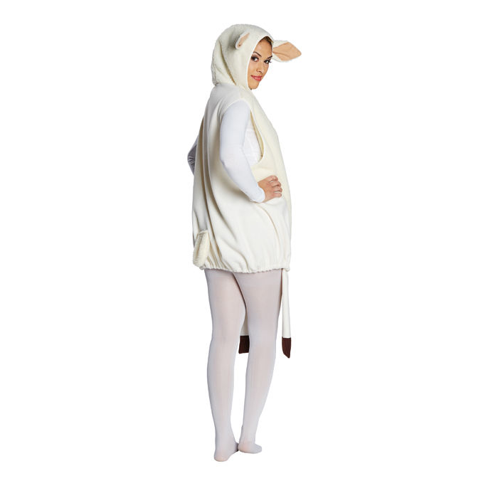 SALE Plüsch-Kostüm weißes Schaf, Gr. L-XL Bild 2