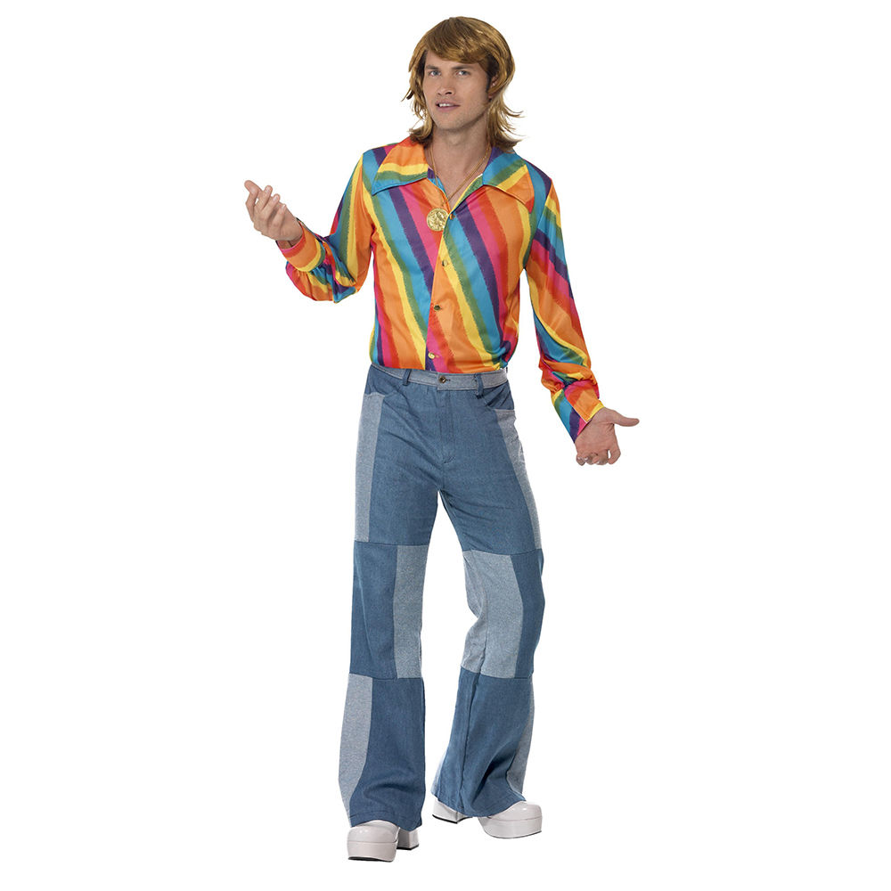 Herren-Hemd Rainbow-Hippie, Größe: L Bild 2