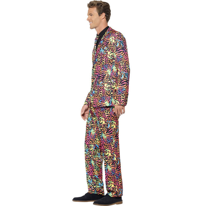 SALE Anzug 80's Neon Suit, 3-teilig, Gre M Bild 2