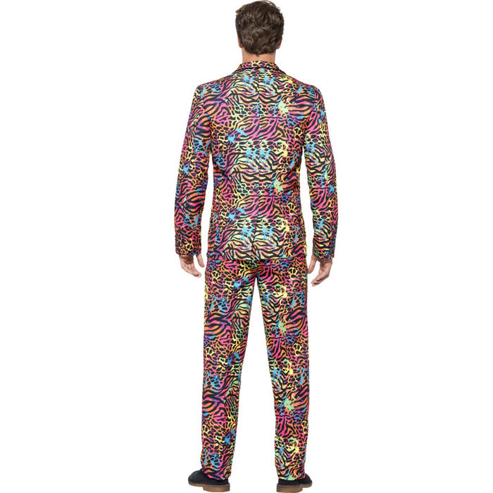 Anzug 80's Neon Suit, 3-teilig, Größe XL Bild 3