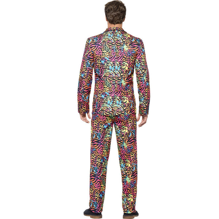 SALE Anzug 80's Neon Suit, 3-teilig, Gre M Bild 3