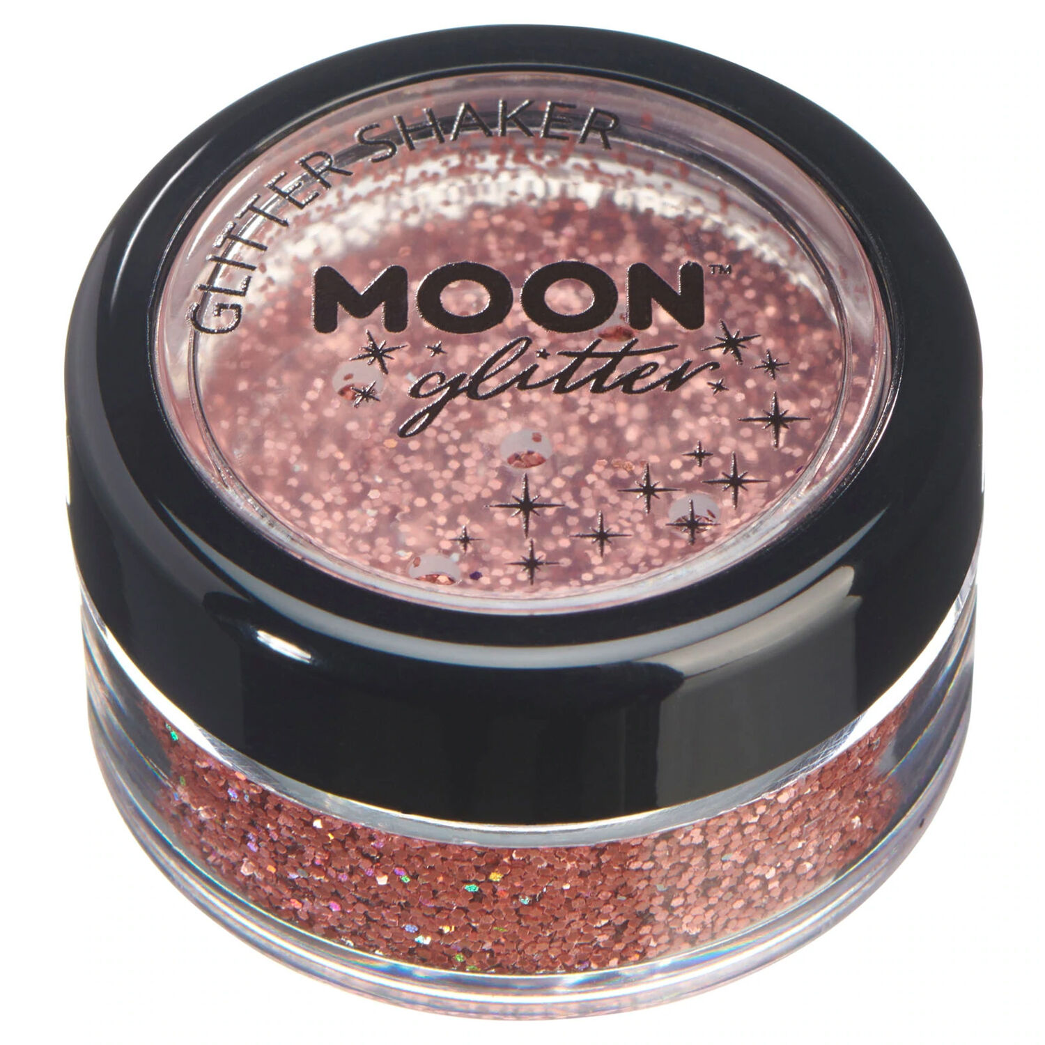 Moon Creations Glitzer-Schminkstreu holographisch, fein, 5g, rose-gold