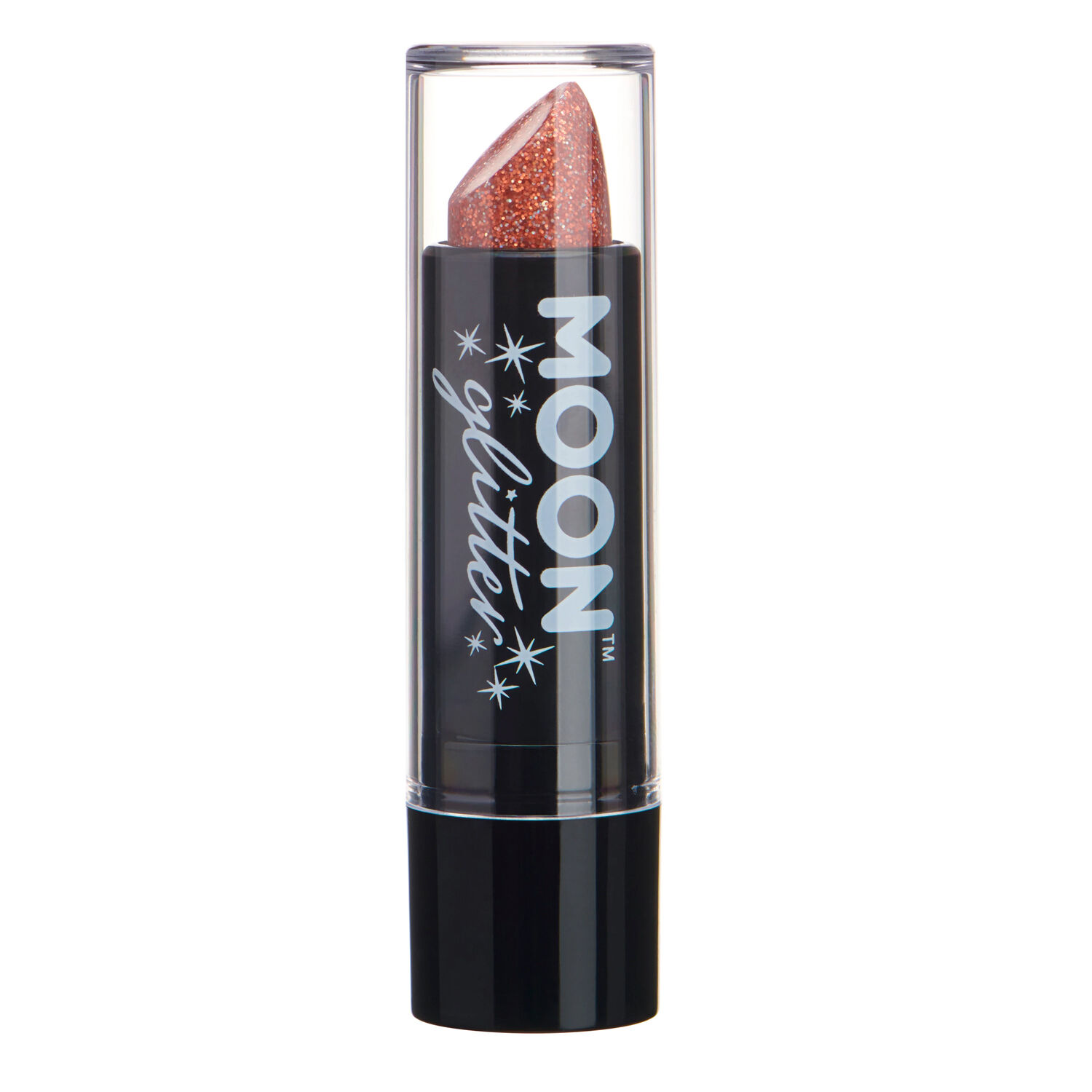 Moon Creations Glitzer-Lippenstift holographisch, 5g, rose-gold