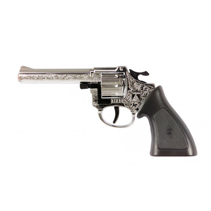SALE Cowboy-Pistole Ringo Chrom, 8-Schuss-Colt Bild 2