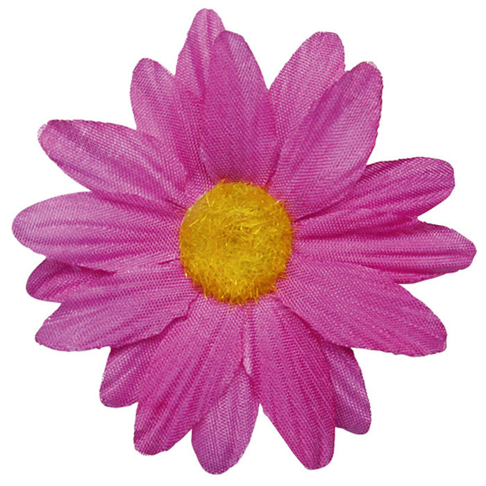 SALE Blumen Streudeko, fuchsia, 5 cm, 24 Stk.