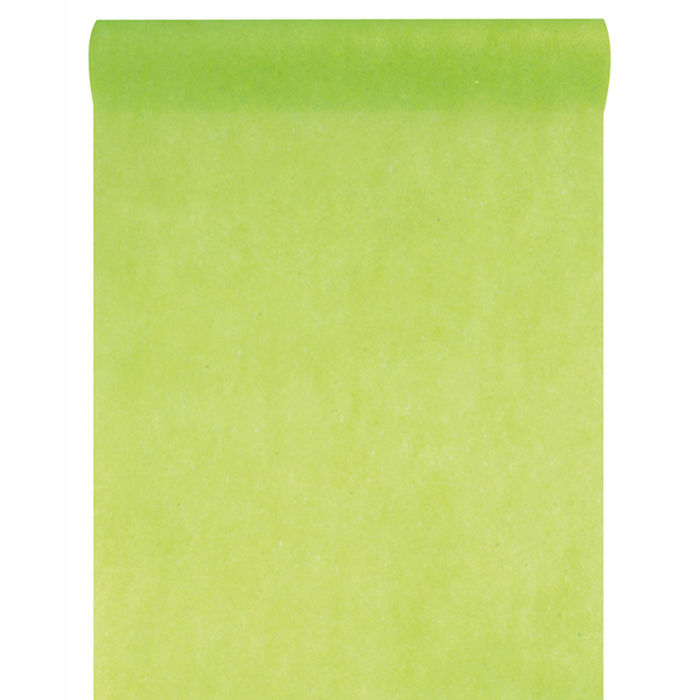 Tischlufer grn, 30cm x 10m auf der Rolle