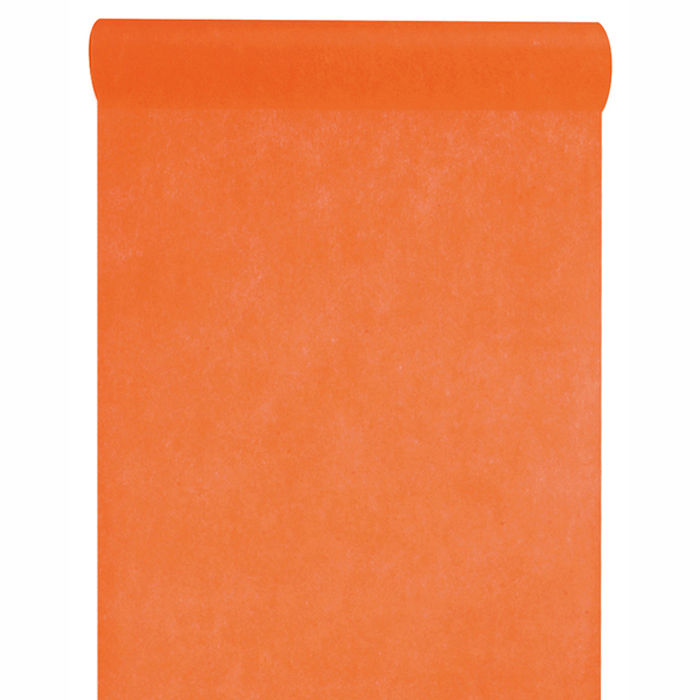 Tischläufer orange, 30cm x 10m
