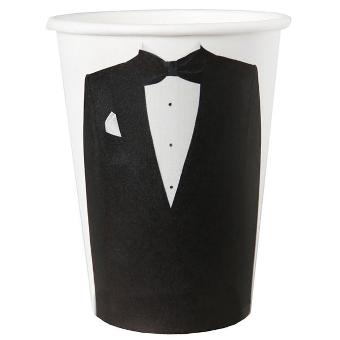 SALE Becher Mr. wei mit Smoking, 10 Stck