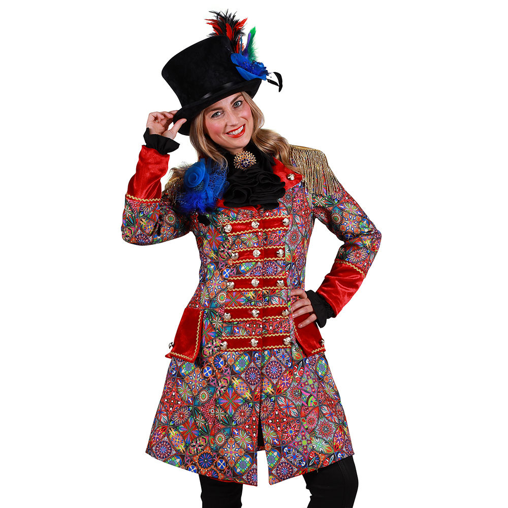 Damen-Kostüm Karnevalsjacke Mosaik, Gr. XXL Bild 2