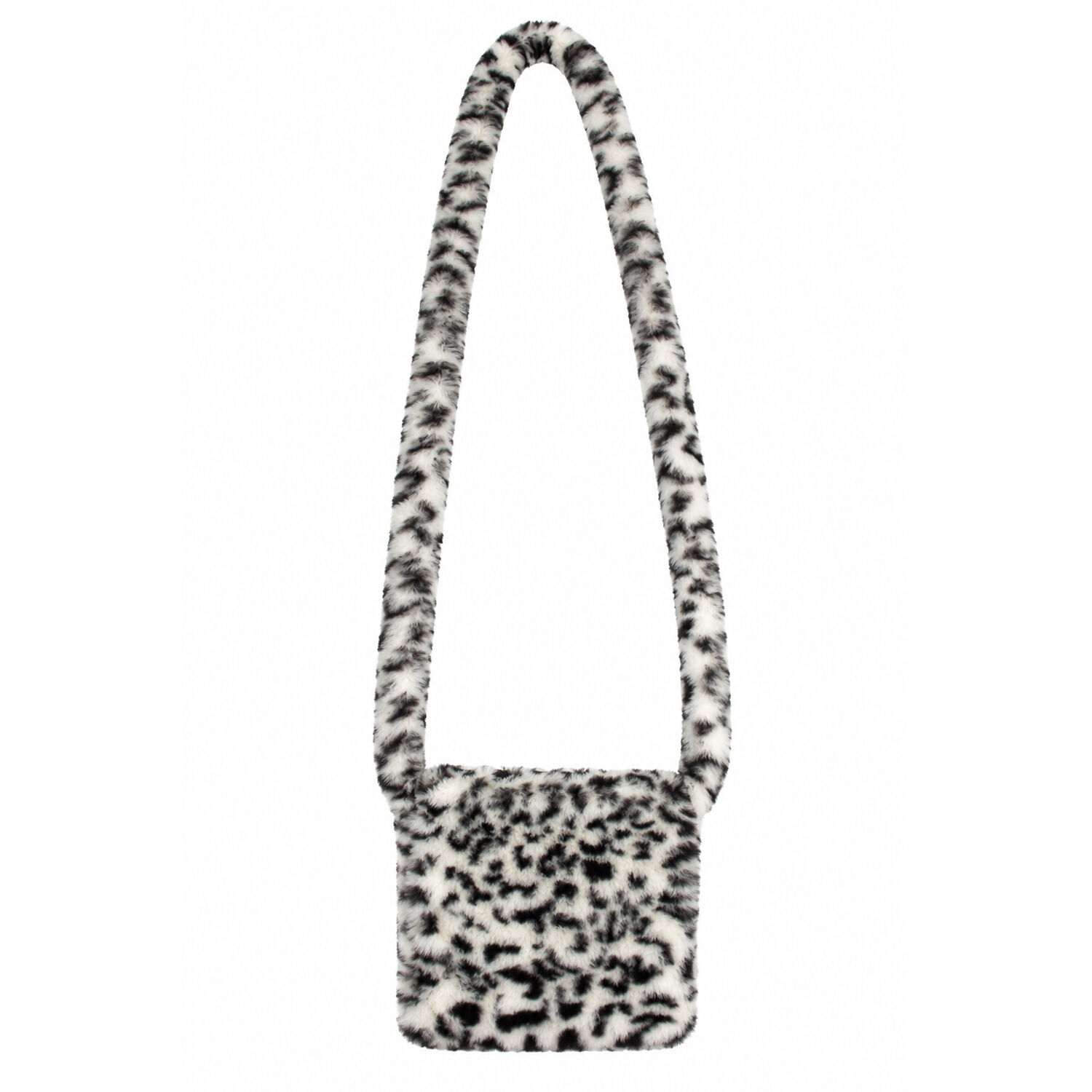 Tasche Pl�sch Deluxe, Umh�ngetasche, Schneeleopard
