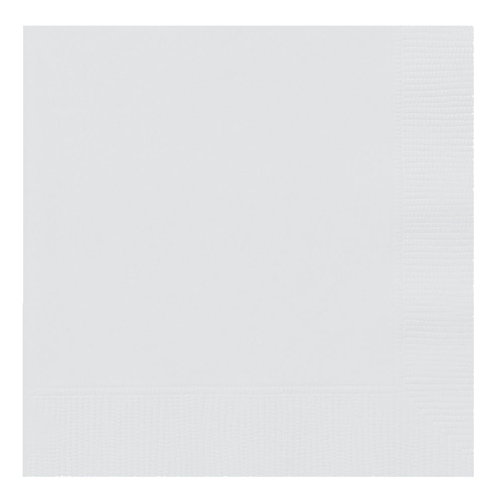 NEU Servietten aus Papier, 20 Stck, Gre ca. 25x25cm, wei