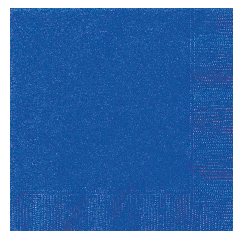 SALE Servietten aus Papier, 20 Stck, Gre ca. 25x25cm, blau