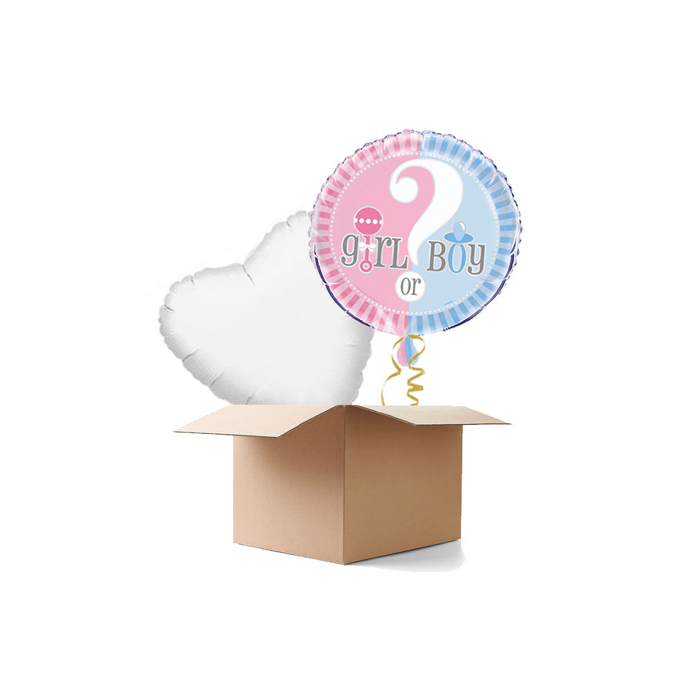 Ballongre Girl or Boy Gender Reveal, 2 Ballon