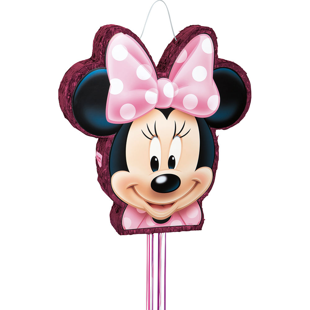 Piata / Pinata Disney Minnie Mouse, fr Kinder-Geburtstag & Party, Ideal zum Befllen mit Sigkeiten und Geschenken
