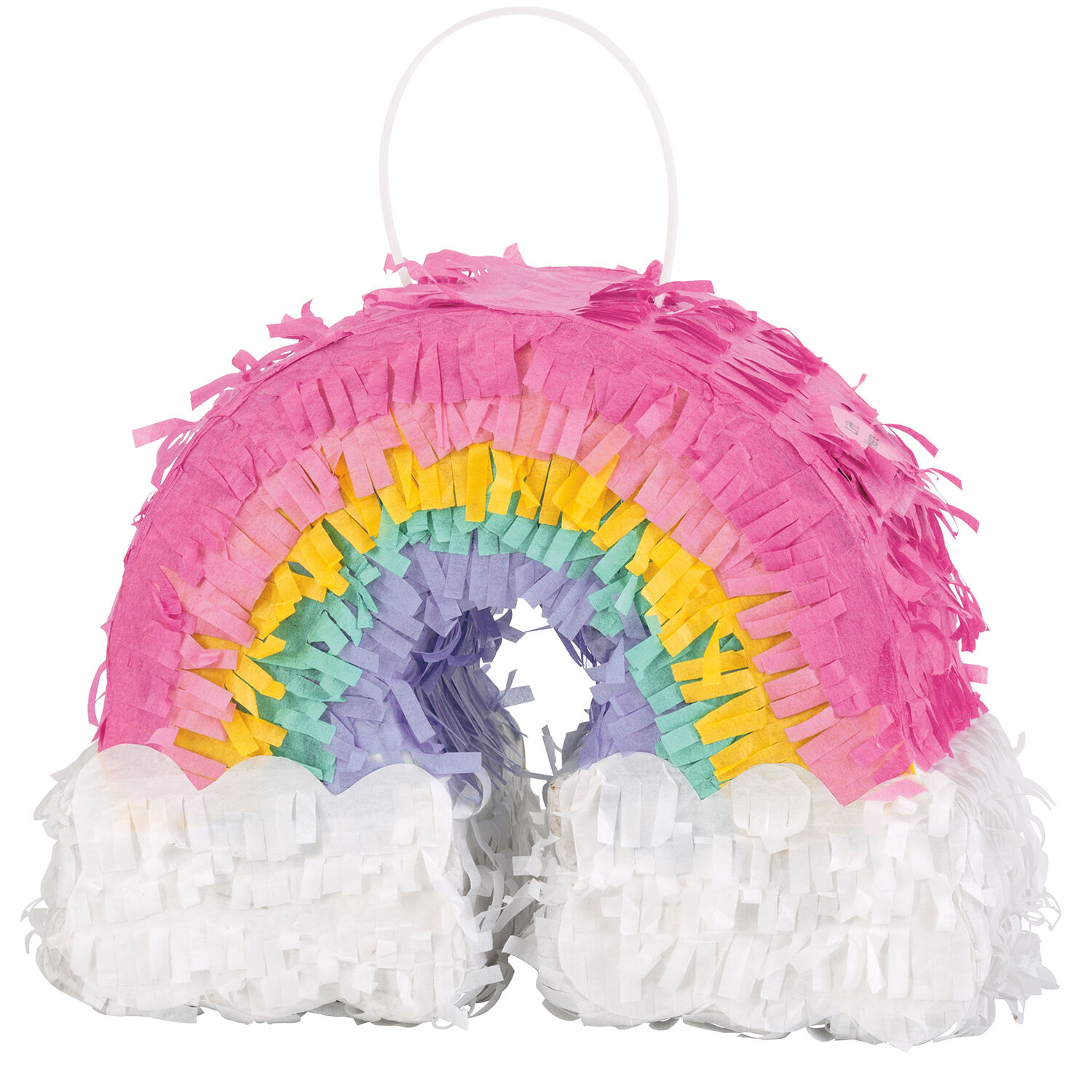 NEU Mini-Piata / Pinata Regenbogen, 20x15 cm
