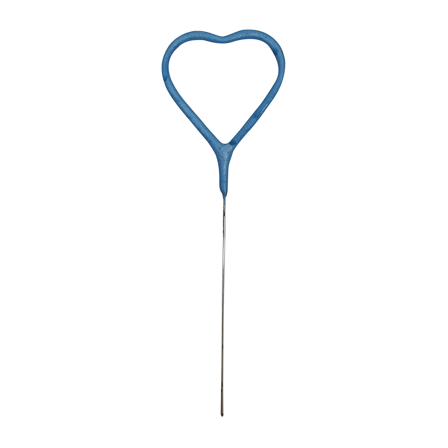 SALE Wunderkerze Symbol Herz, ca. 18cm, Blau