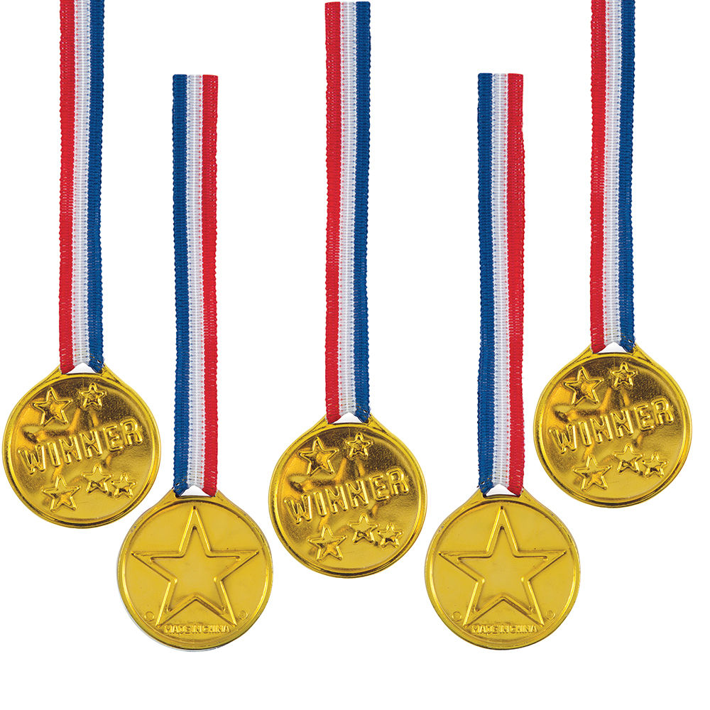 12x  MEDAILLE Medaillen KINDERGEBURTSTAG Deutschland Farben Mitgebsel GiveAway 