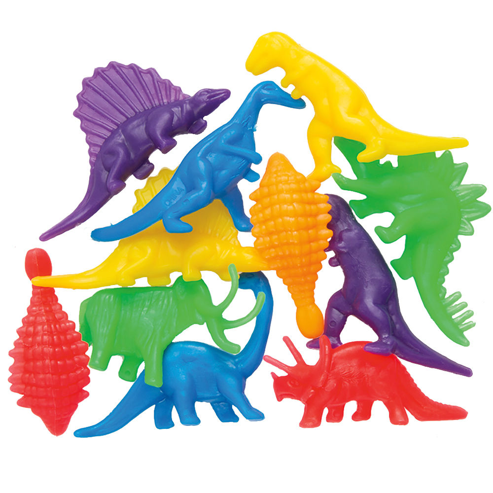 SALE Mitgebsel / Gastgeschenk fr Kindergeburtstag Partyspiele / Spielzeug, Dinosaurier-Figuren, 12 Stck