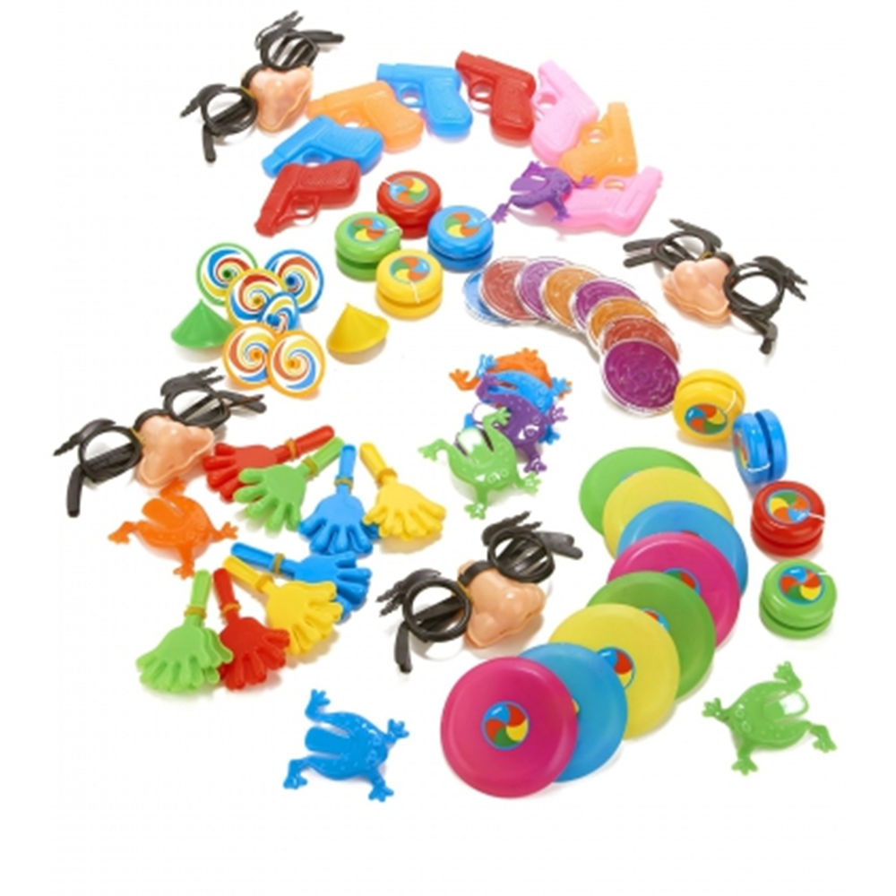 Pinata Füllmaterial / Spielzeug, für Kinder-Geburtstag & Party, 64 Stück