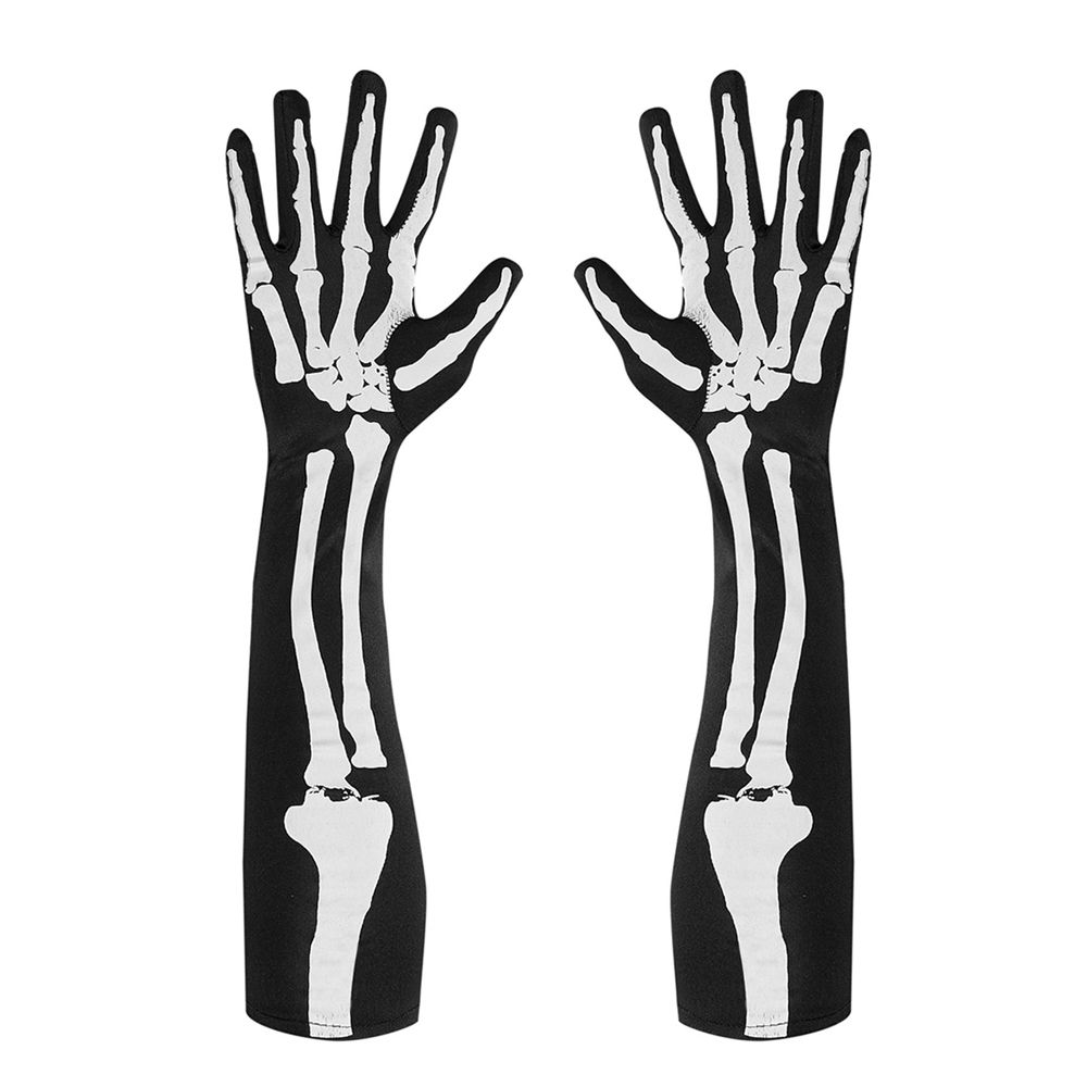 Handschuhe Langarm-Skelett
