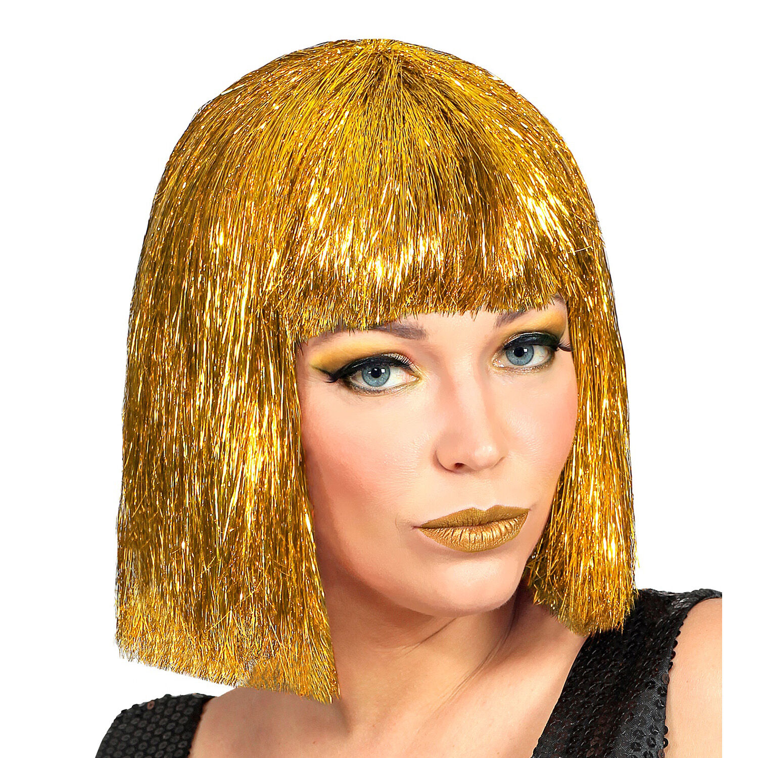 NEU Percke Glitterfolie, gold