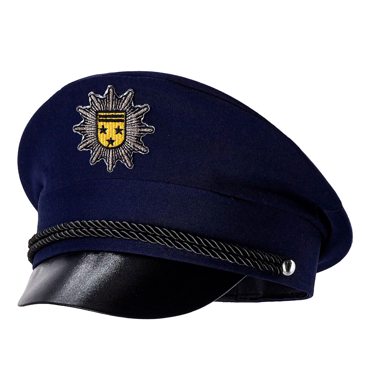 NEU Hut Polizeimtze, blau, Kindergre