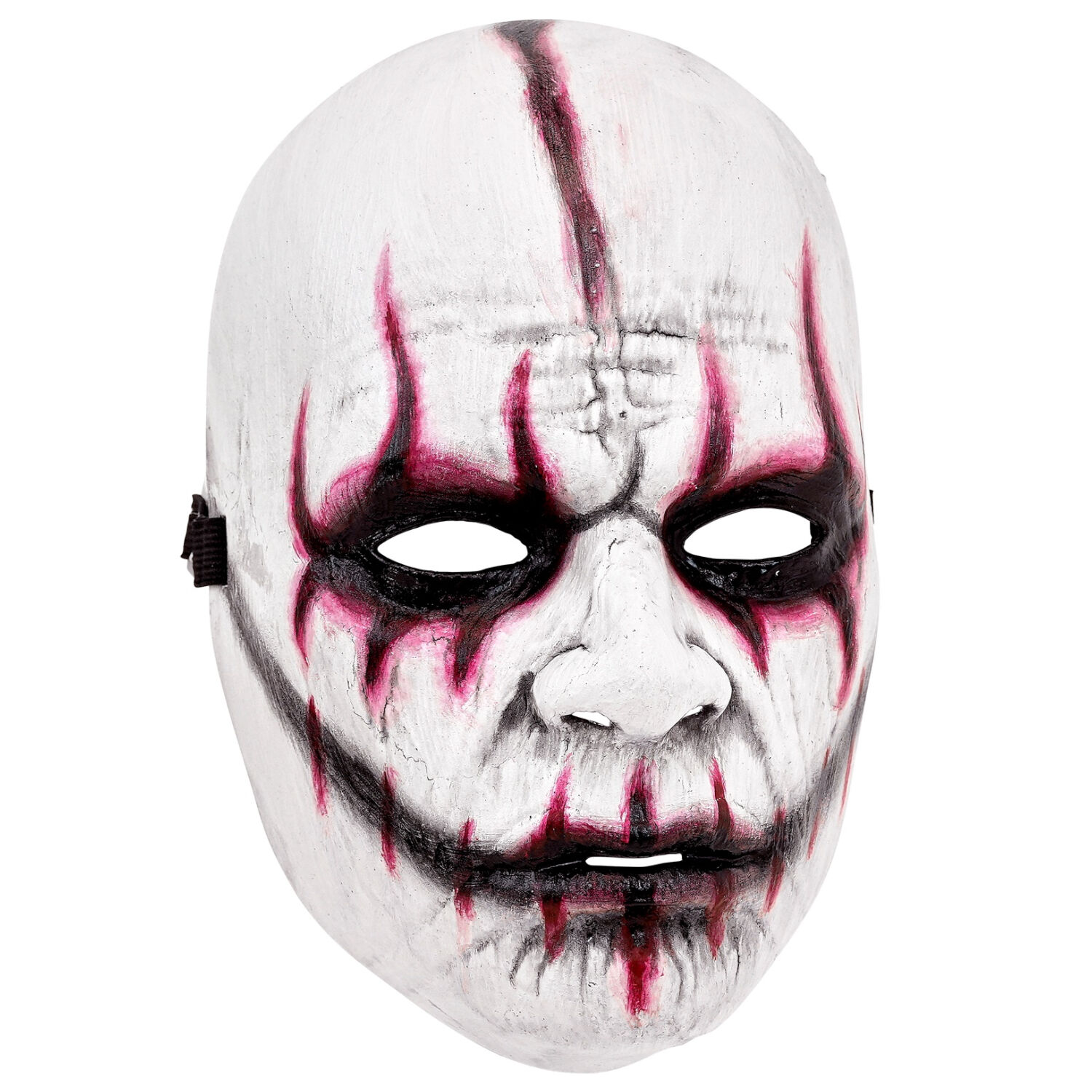 Halloween Maske Evil Joker, wei