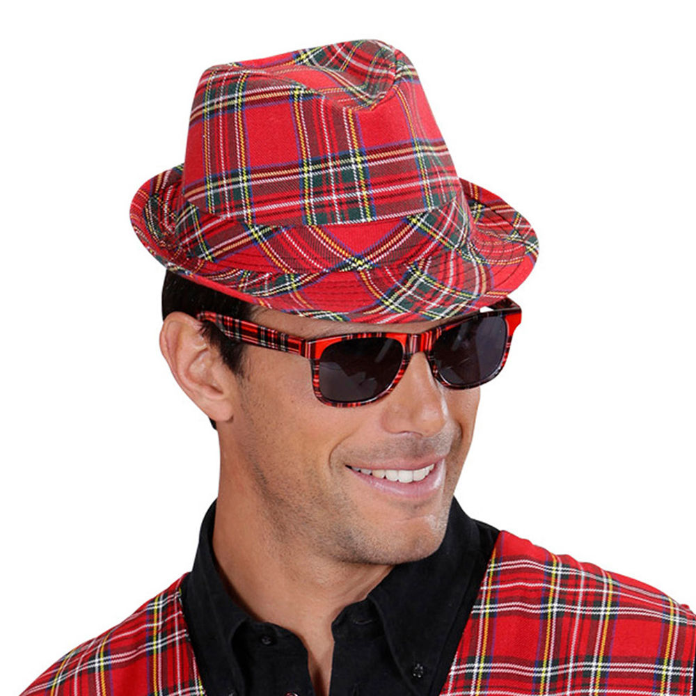 Brille Tartan Schottenkaro Bild 2