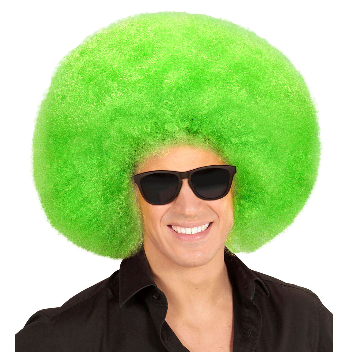 NEU Percke Riesenafro, grn Bild 3