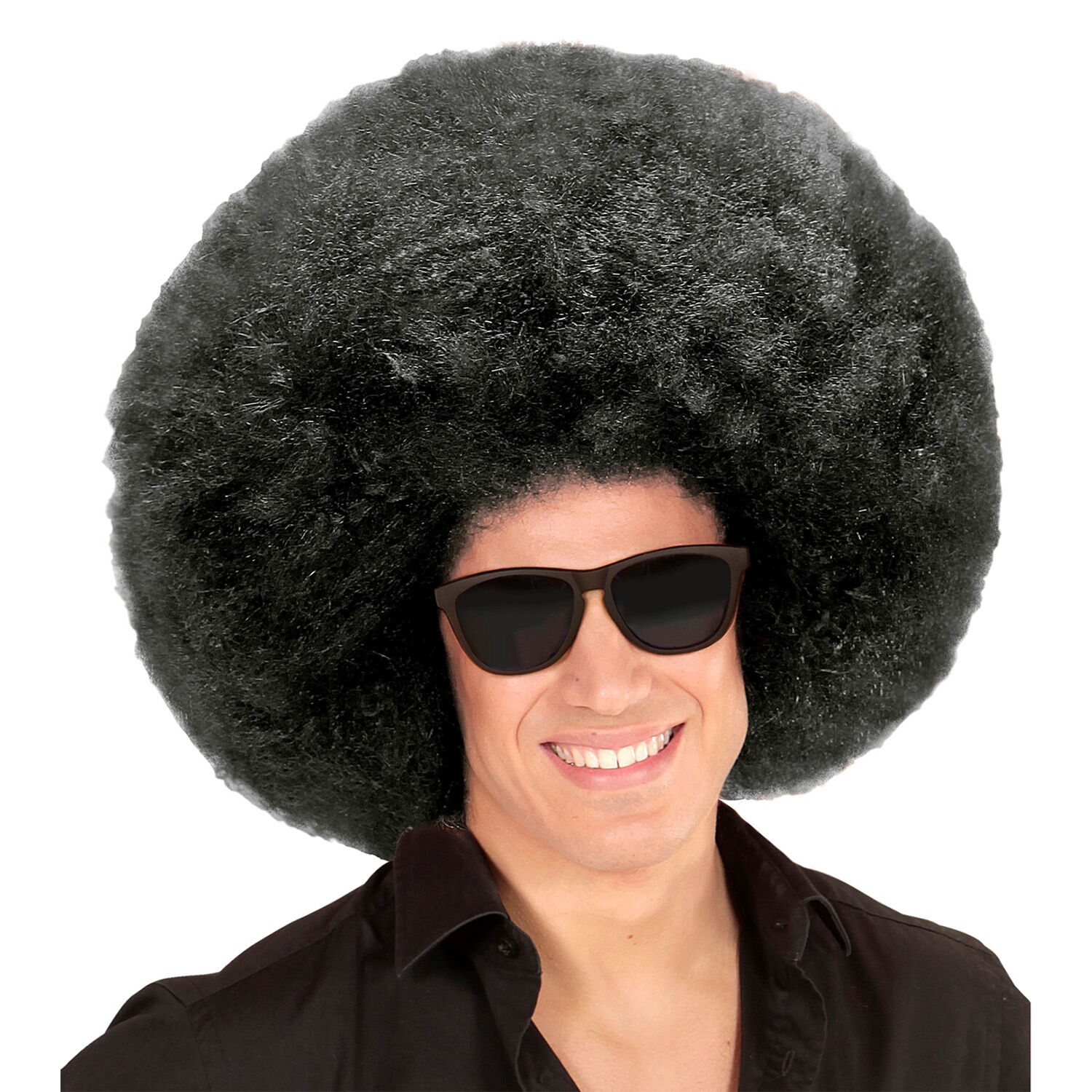 NEU Percke Riesenafro, schwarz Bild 3