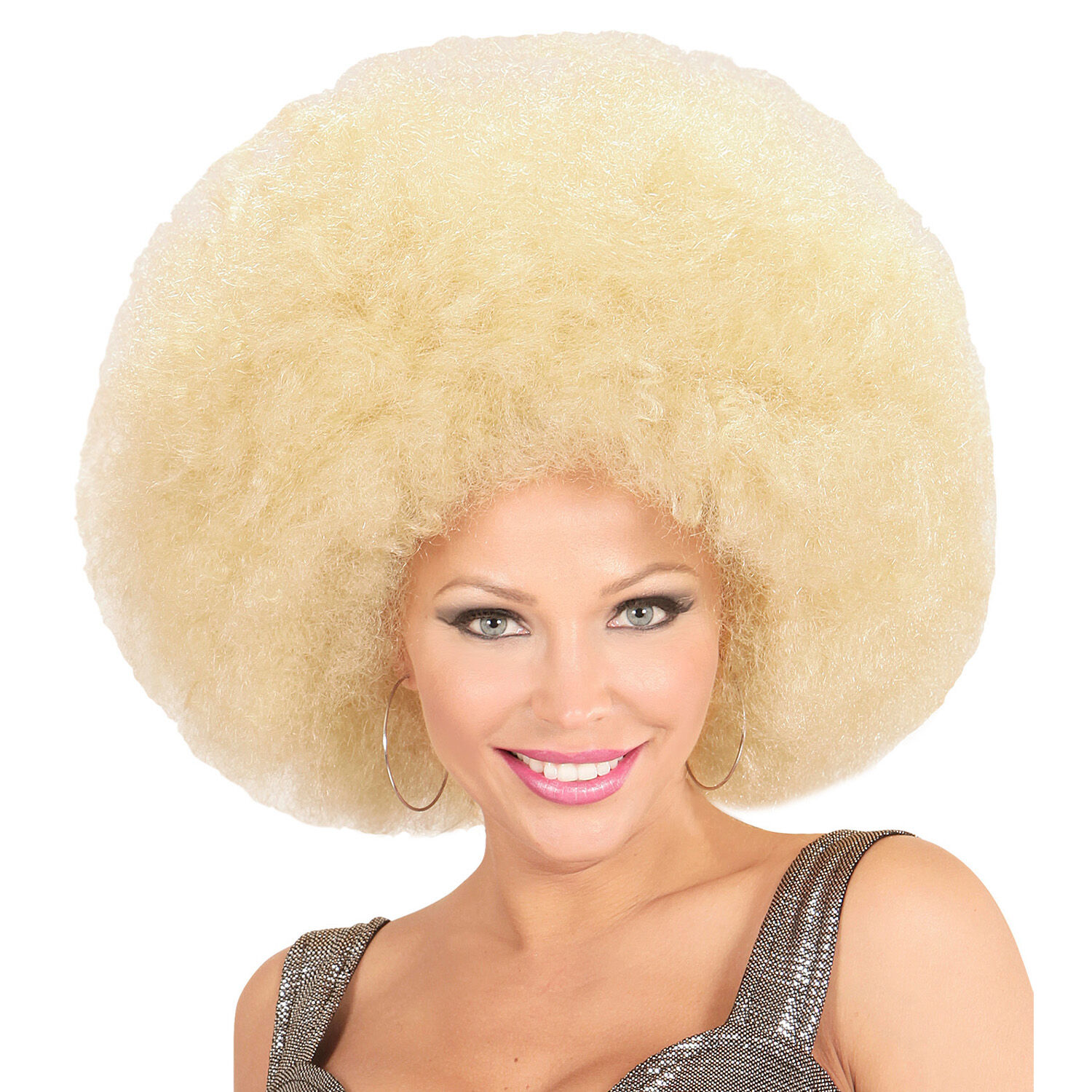 NEU Percke Riesenafro, blond Bild 2