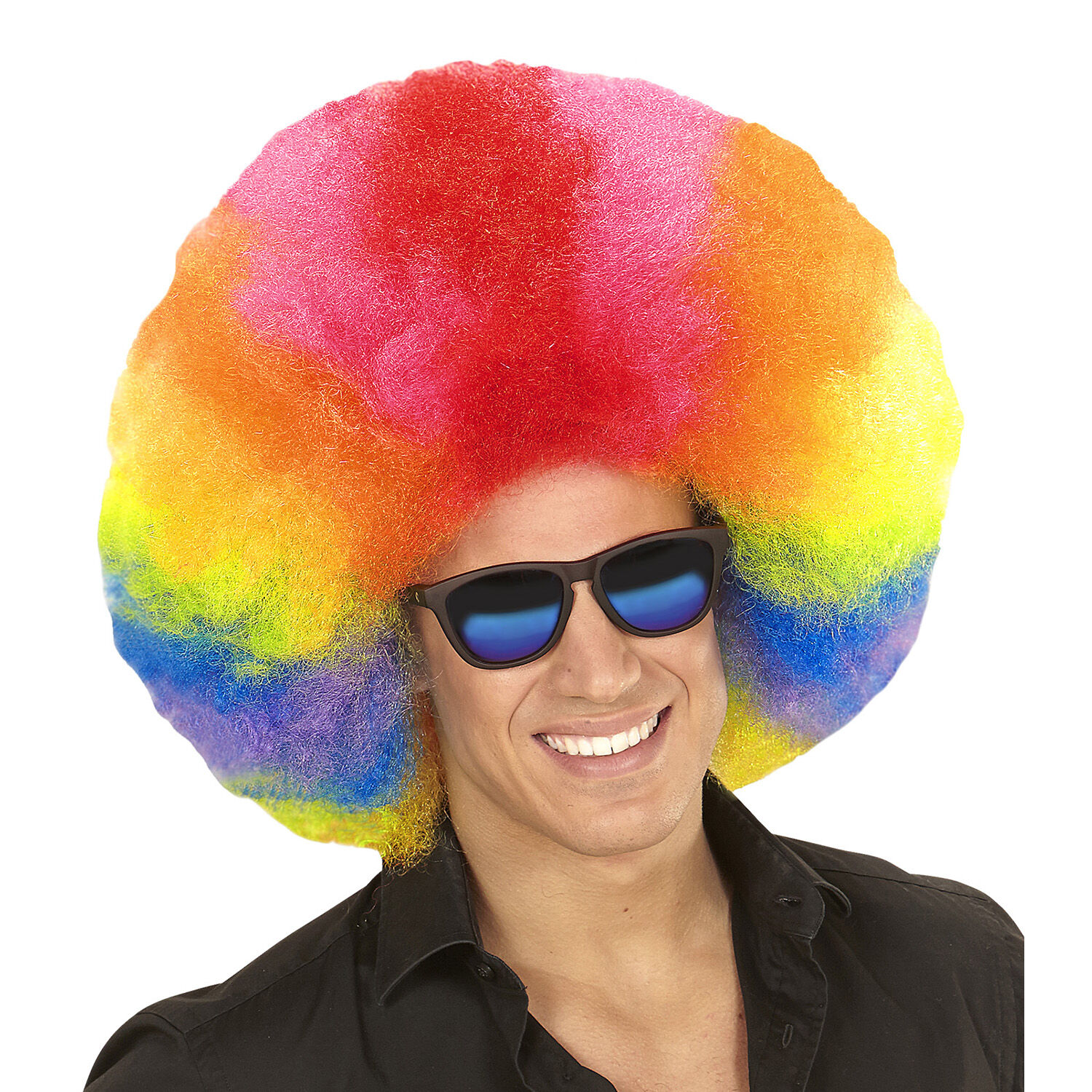 NEU Percke Regenbogen-Afro Bild 2