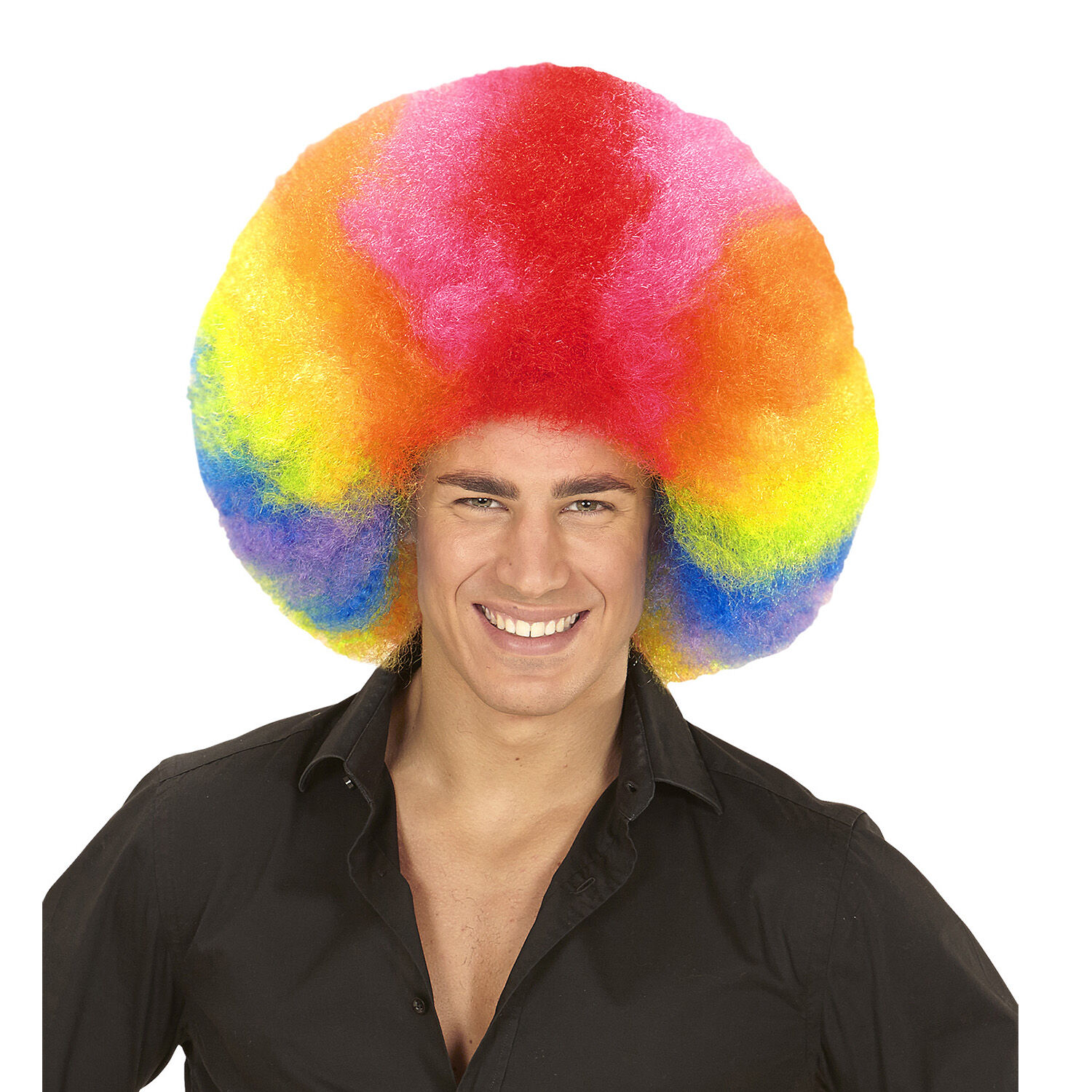 NEU Percke Regenbogen-Afro Bild 3