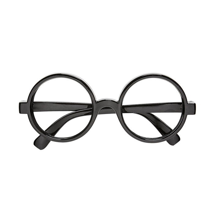 schwarz NEU Brille mehrere Charaktere Spaßbrille Partybrille rund