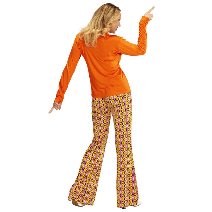 Damen-Kostüm Bluse, orange, Gr. S/M Bild 3