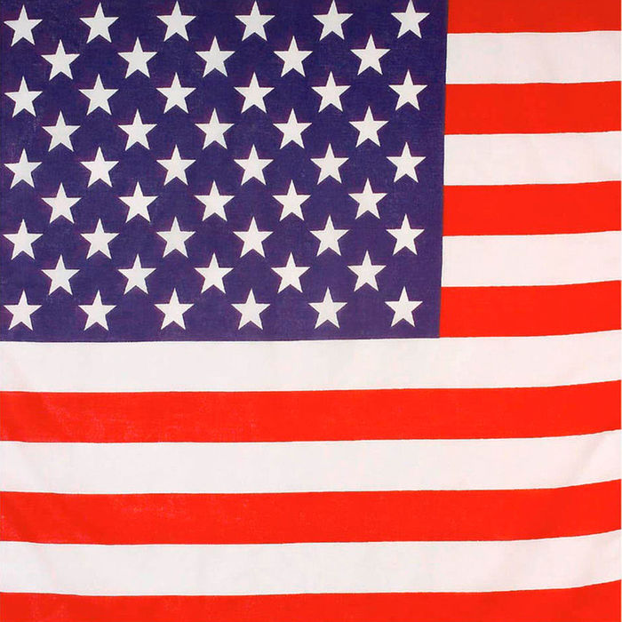 Bandana USA, 55x55 cm