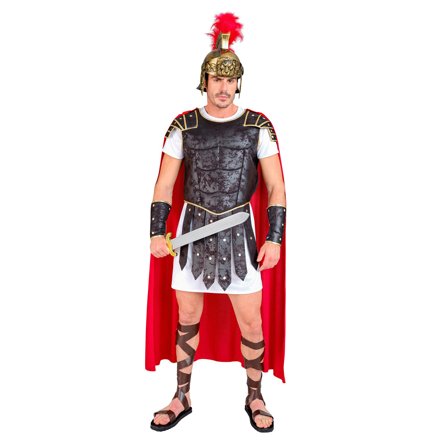 NEU Herren-Kostm rmischer Centurio, Tunika mit Rstung, Umhang und Armschoner, Gr. S Bild 3